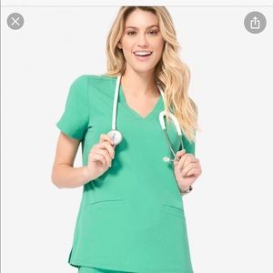 Figs Surgical Green Top